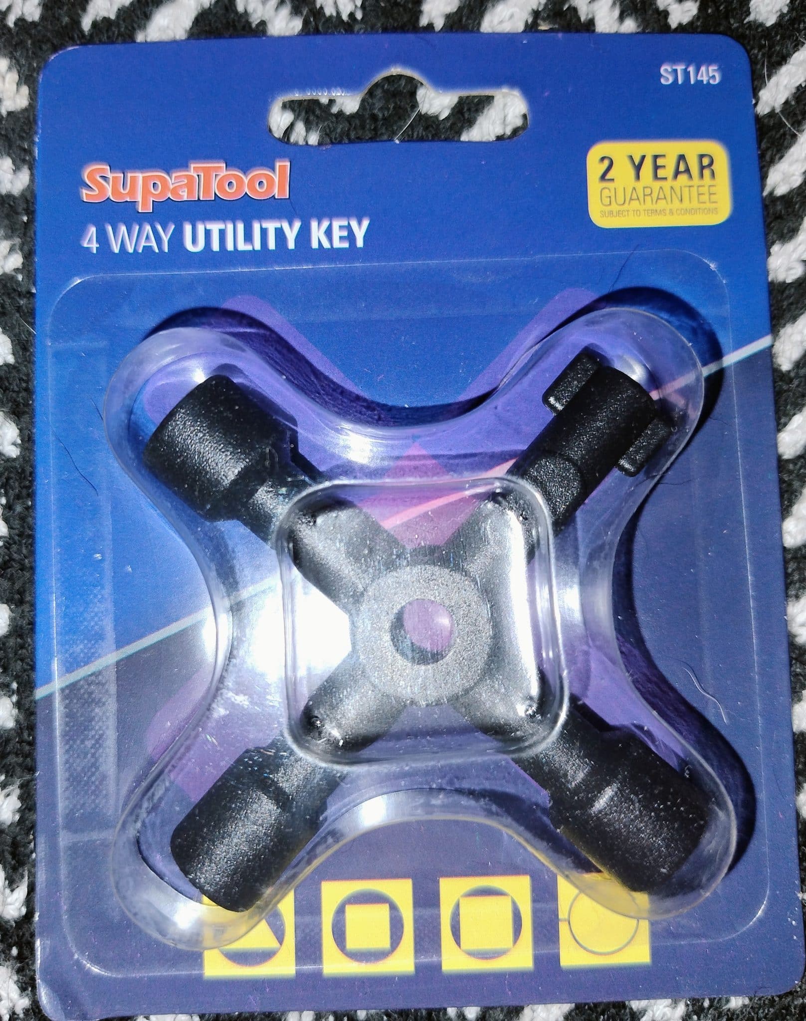 SupaTool 4 Way Utility Key - SGT Retail